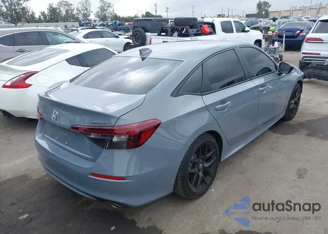 2025 Honda Civic Sport из США, поврежденный, VIN 2HGFE2F56SH558798